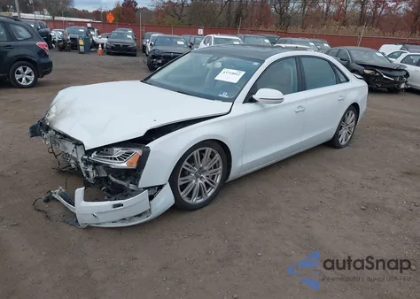 2015 Audi A8 L 3.0T z USA, uszkodzony, nr VIN WAU3GAFD0FN037440